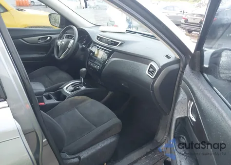 2016 Nissan Rogue Sv из США, поврежденный, VIN KNMAT2MT3GP593012